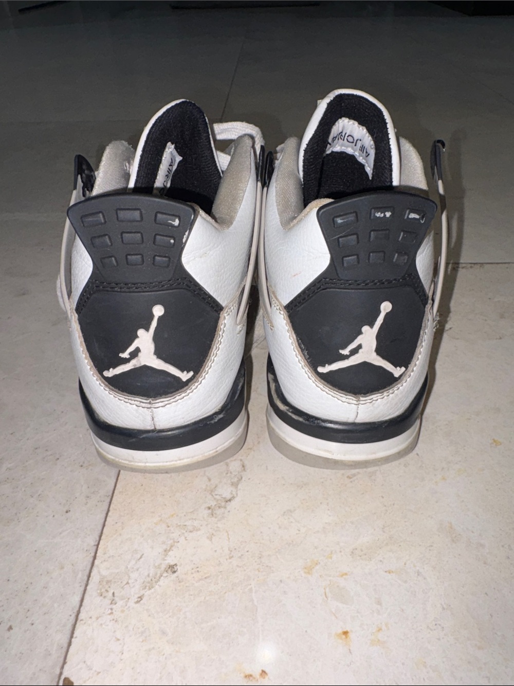 Jordan Men's Sneakers - White & Black
